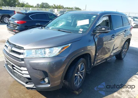 2017 Toyota Highlander Xle from USA, damaged, VIN 5TDKZRFH0HS208677